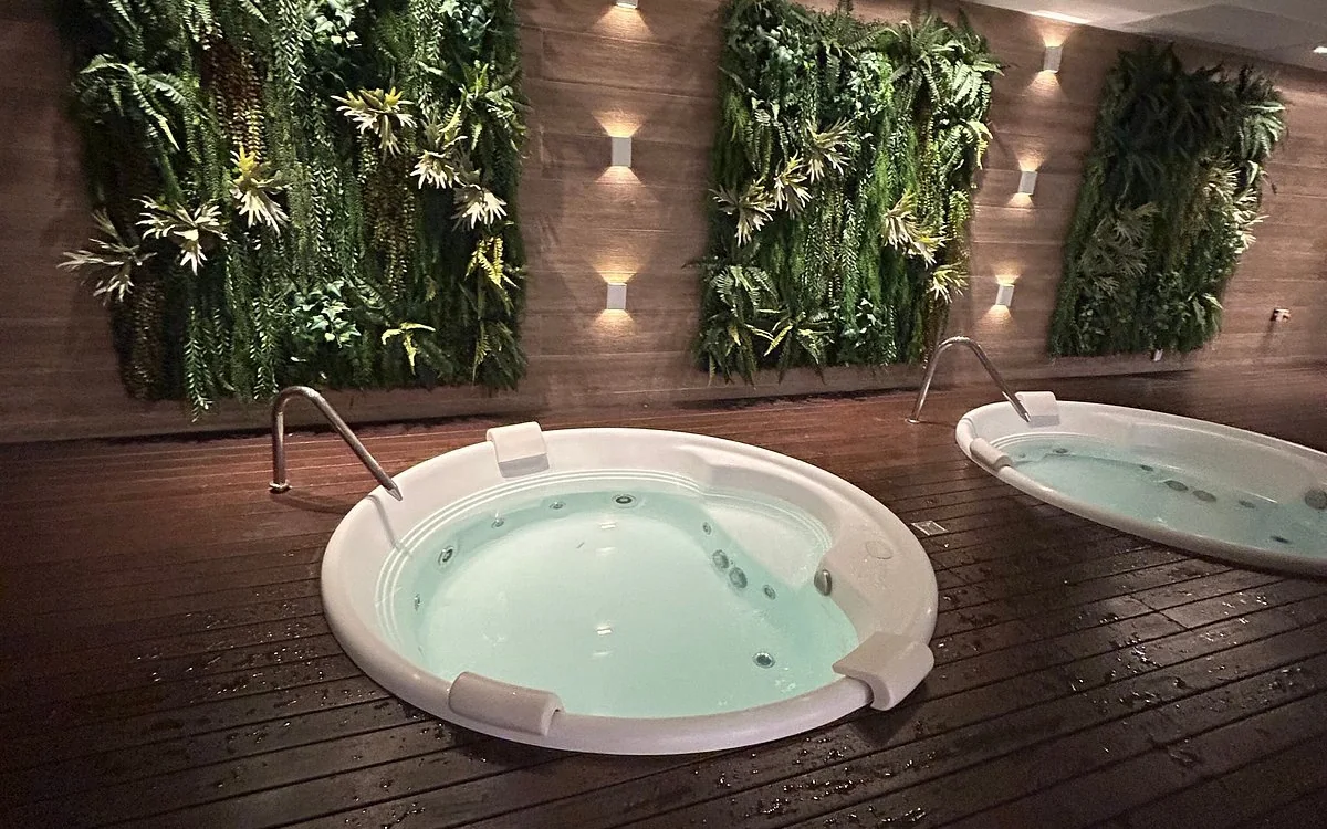 Jacuzzi do Bella Gramado Resort
