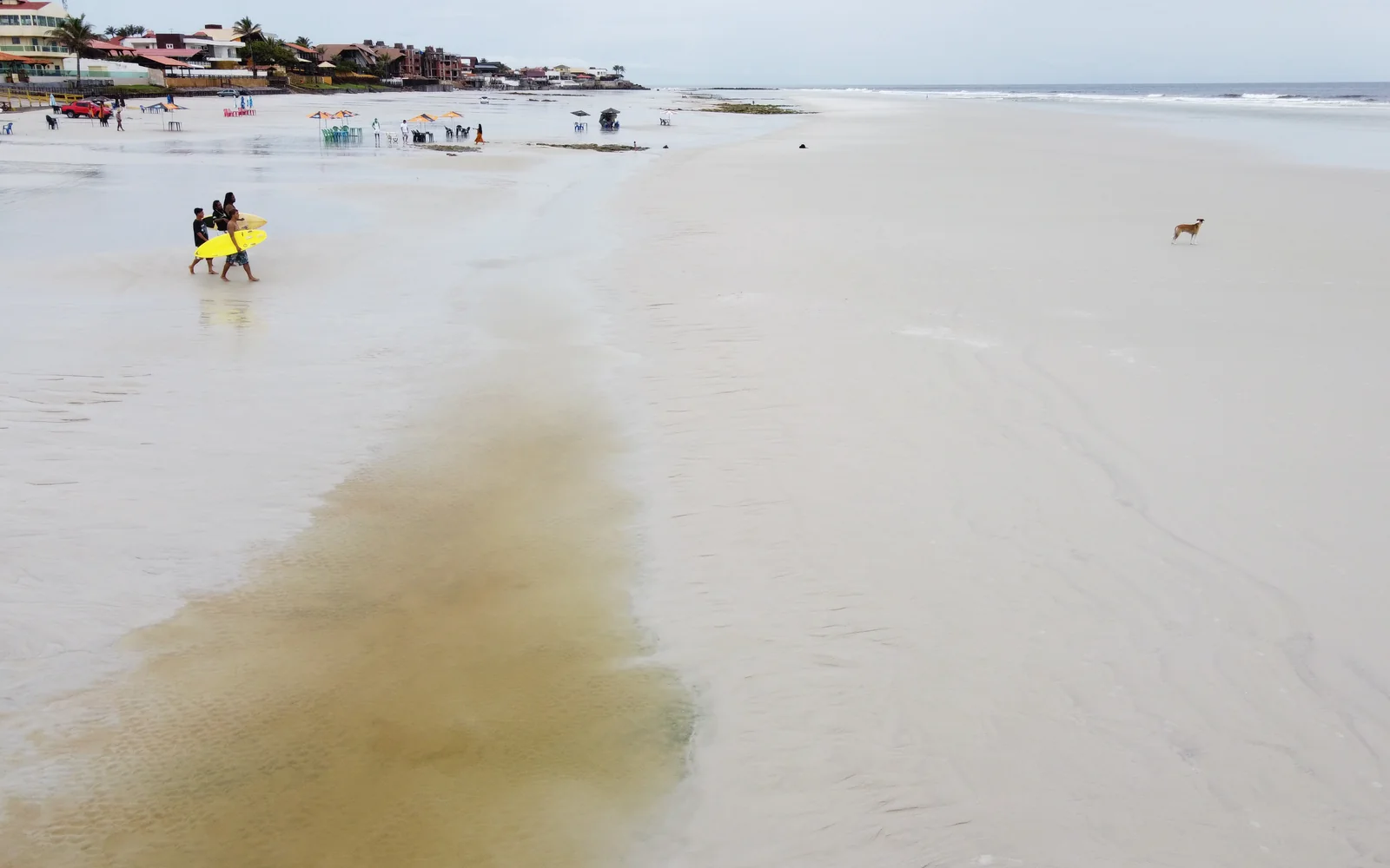 Praia do Atalaia em Salinópolis