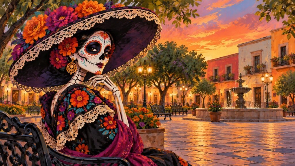Catrina em Aguascalientes: a história por trás do Festival de Calaveras 2026