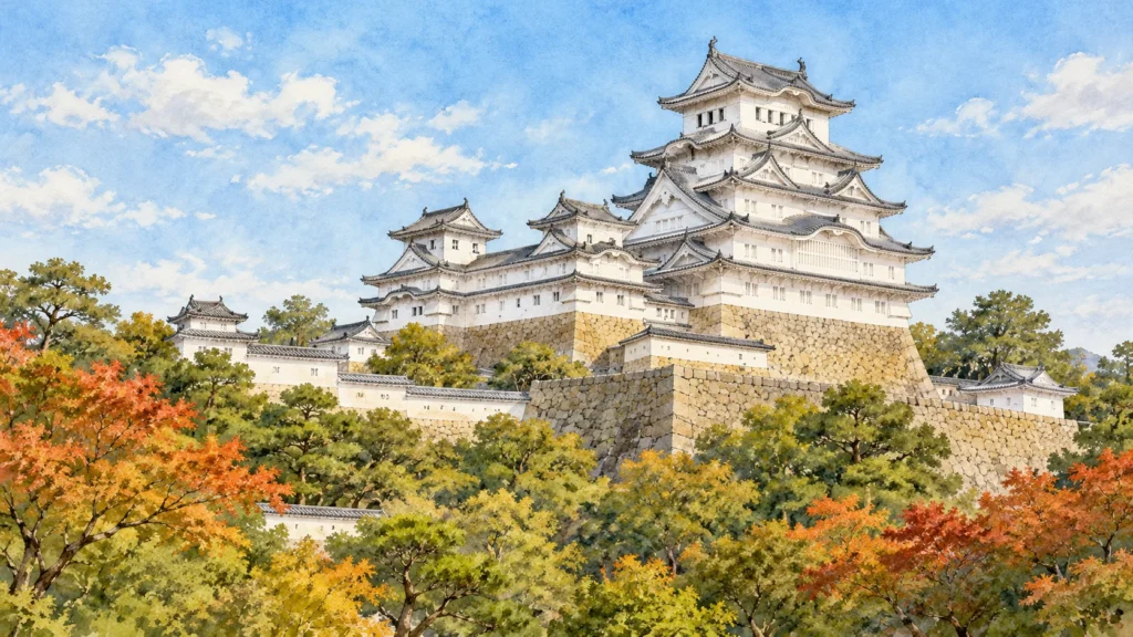 Castelo de Himeji: o ingresso mudou, e o jardim faz diferença