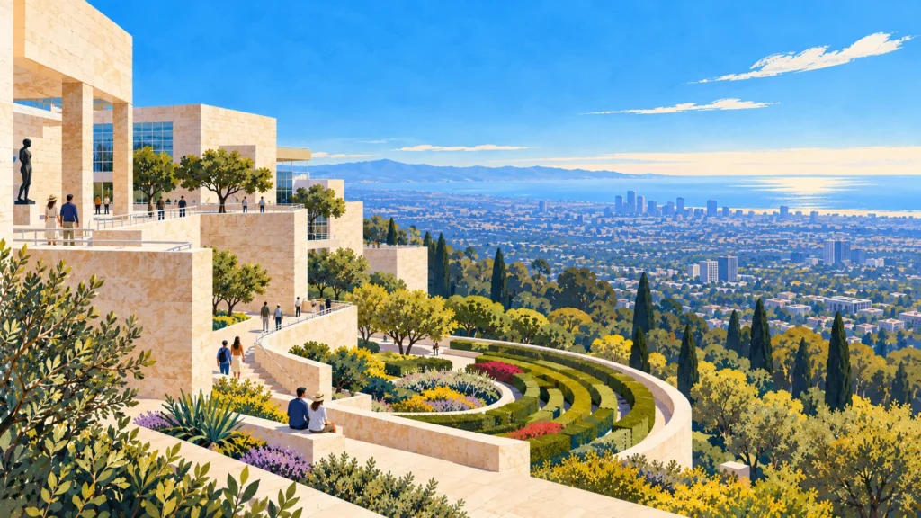 Getty Center: entrada grátis, novas exposições e os cuidados antes de subir