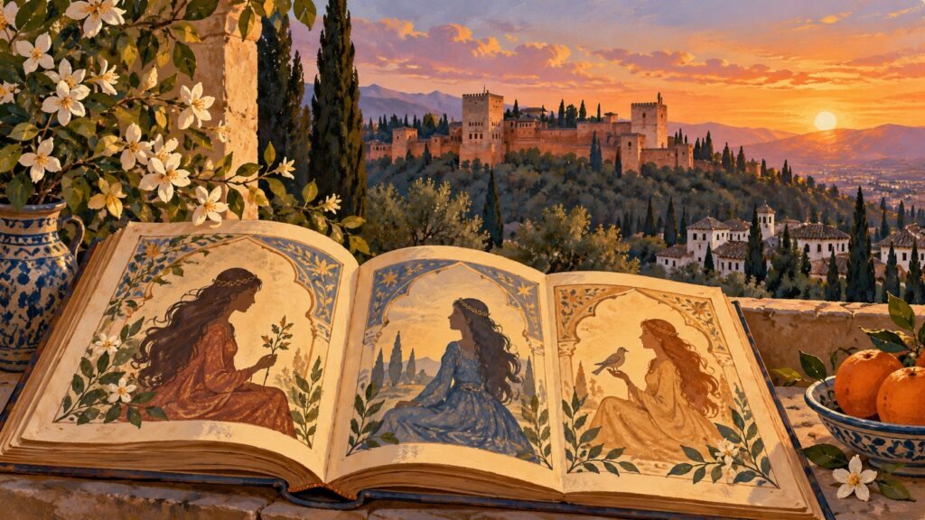 As lendas da Alhambra: princesas, encantamentos e o livro que mudou Granada