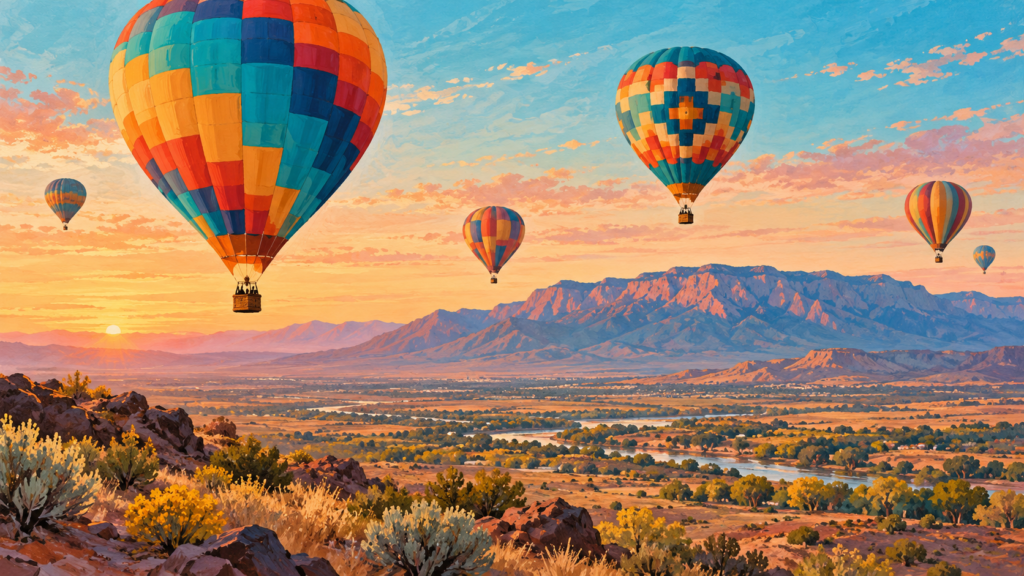 Balões tomam Albuquerque: guia dos últimos dias da Balloon Fiesta