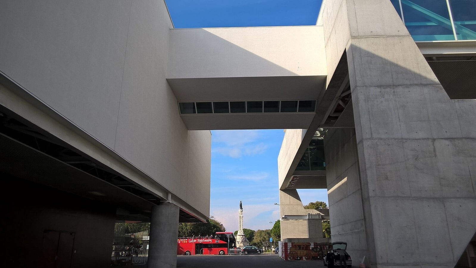 Exterior do Museu Nacional dos Coches em Lisboa