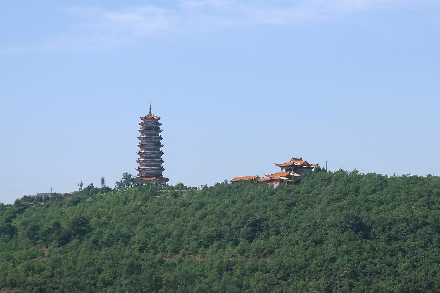 Pagode em Chuxiong, na província de Yunnan