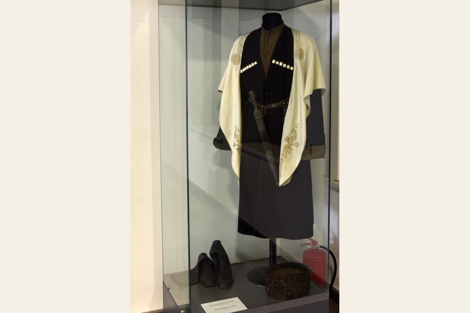 Vestuário em exposição no Museu de Signagi