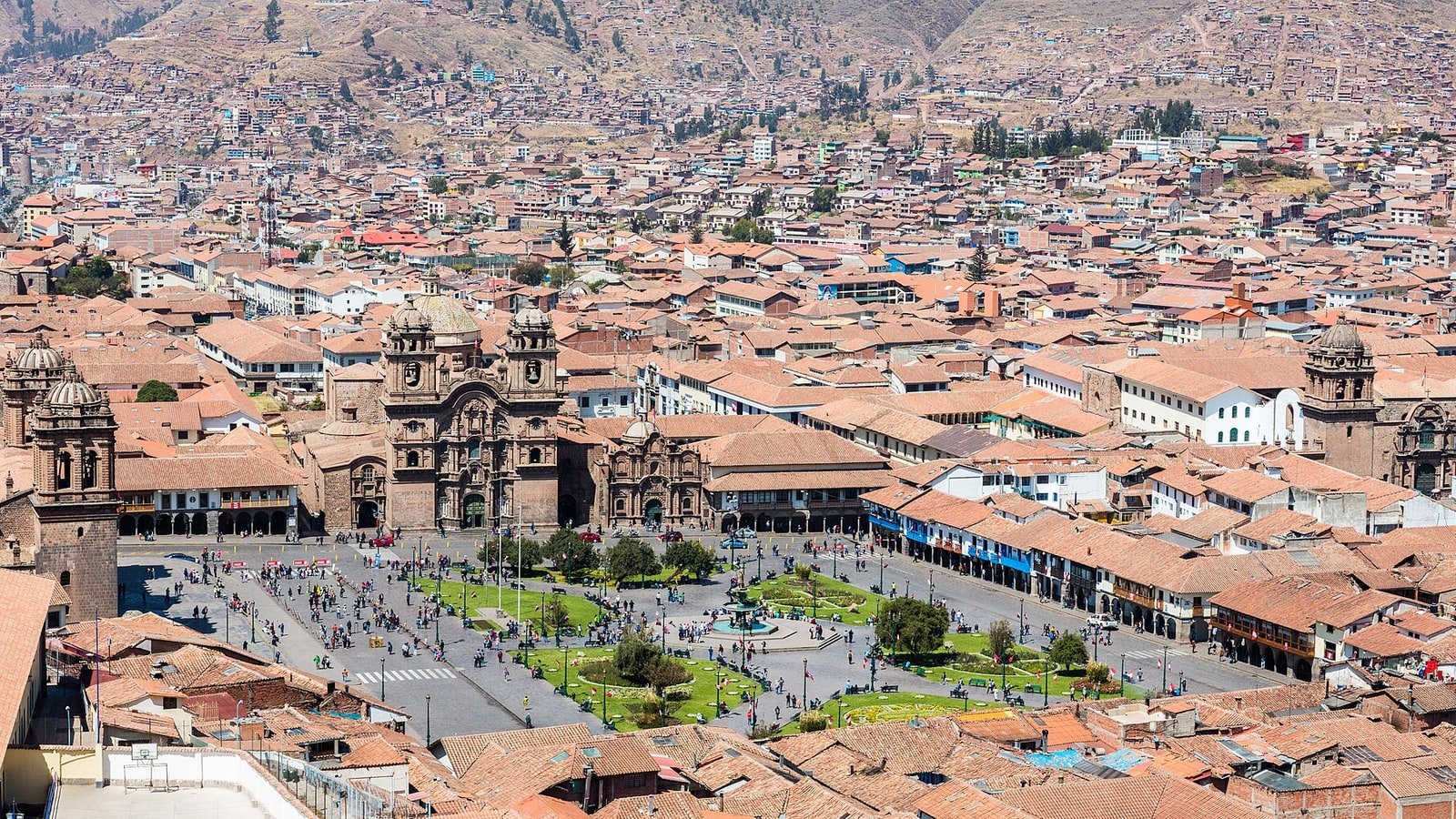 Vista de Cusco no Peru