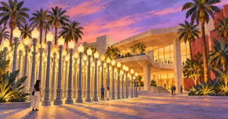LACMA além dos postes: novas galerias e metrô mudam a visita em Los Angeles