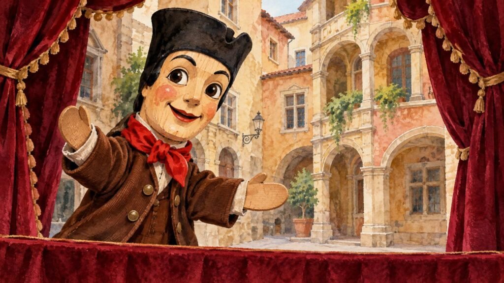 Guignol não é só coisa de criança: a história do boneco que aprendeu a rir de Lyon