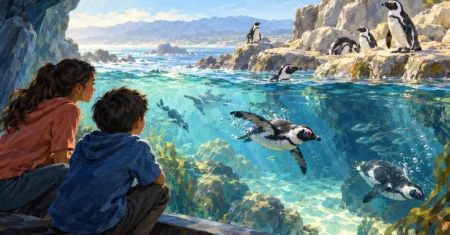 Monterey Bay Aquarium prepara nova área de pinguins: o que muda em 7 de novembro