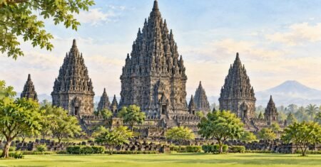 Prambanan: o dia da visita muda o acesso aos templos