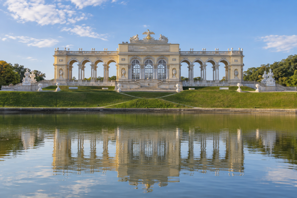 Ilustração de IA da Gloriette