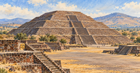 Teotihuacán: a porta de entrada pode mudar todo o seu roteiro